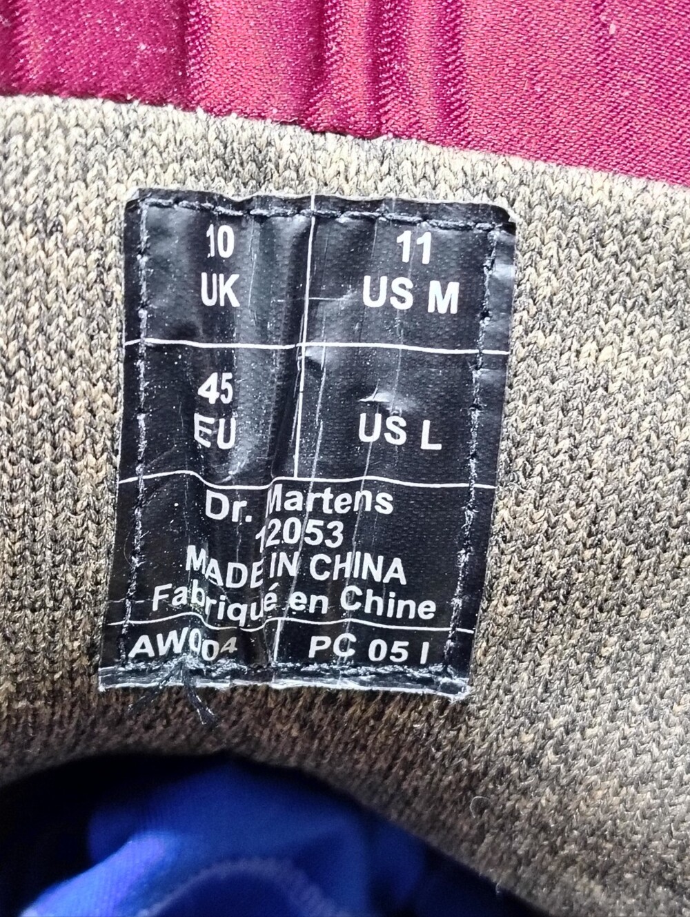 Dr. Martens Boots, Men # 11 US, Leather Made - Picture 8 of 9